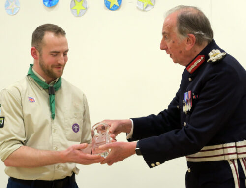 Presentation of the Kings Award for Voluntary Service to 77th Glasgow (Disabled) Scout Group – 2 February 2026